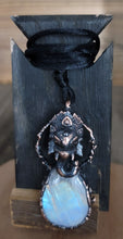 Load image into Gallery viewer, Ganesha with sticks on Moonstone
