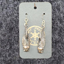 Load image into Gallery viewer, Copper Earrings Cicadas