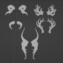 Load image into Gallery viewer, Gothic Bits Antler Collection 1