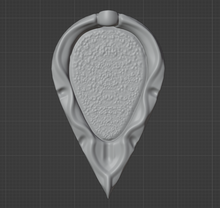 Load image into Gallery viewer, Chaos bit #25 Jewelry Embellishment 3D Printable STL