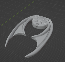 Load image into Gallery viewer, Chaos bit #26 Jewelry Embellishment 3D Printable STL