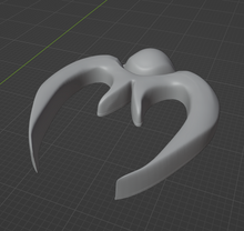 Load image into Gallery viewer, Chaos bit #34 Jewelry Embellishment 3D Printable STL