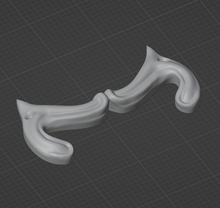 Load image into Gallery viewer, Chaos bit #36 Jewelry Embellishment 3D Printable STL