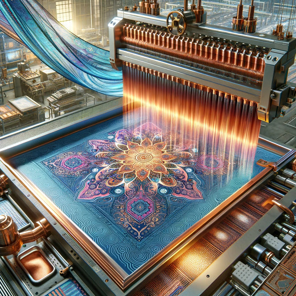 Revolutionizing Textile Printing with Copper Electroforming