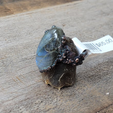 Load image into Gallery viewer, Copper Ring Labradorite Size 8