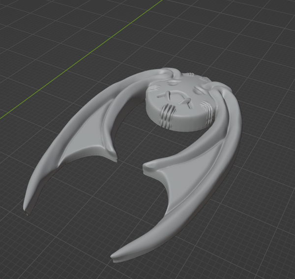 Chaos bit #26 Jewelry Embellishment 3D Printable STL
