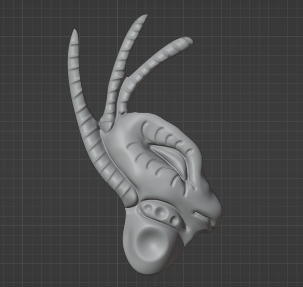 Chaos bit #28 Jewelry Embellishment 3D Printable STL