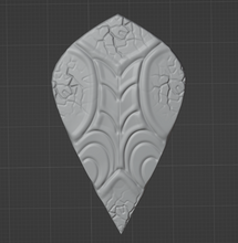Load image into Gallery viewer, Chaos bit #1 Jewelry Embellishment 3D Printable STL