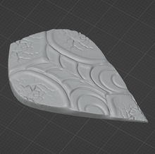 Load image into Gallery viewer, Chaos bit #1 Jewelry Embellishment 3D Printable STL