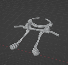 Load image into Gallery viewer, Chaos bit #30 Jewelry Embellishment 3D Printable STL