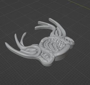 Chaos bit #31 Jewelry Embellishment 3D Printable STL