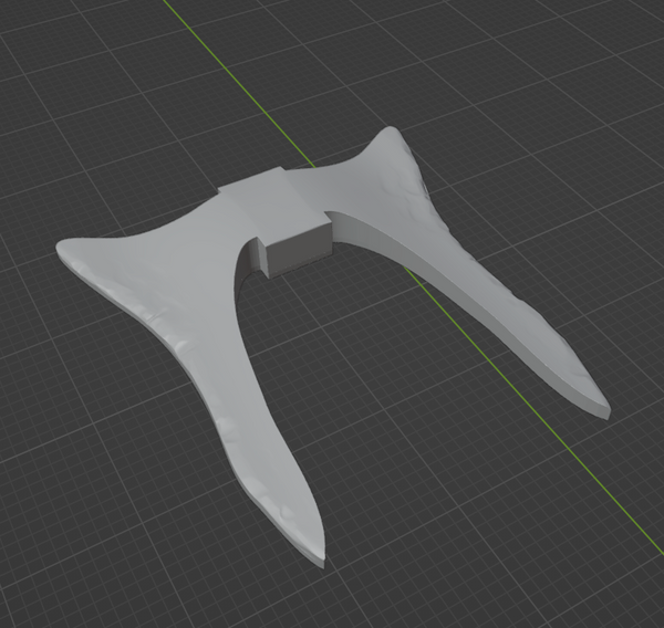 Chaos bit #35 Jewelry Embellishment 3D Printable STL