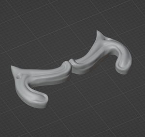 Chaos bit #36 Jewelry Embellishment 3D Printable STL