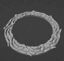 Load image into Gallery viewer, Chaos bit #40 Jewelry Embellishment 3D Printable STL