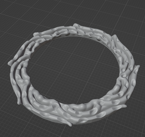 Chaos bit #40 Jewelry Embellishment 3D Printable STL