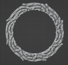 Load image into Gallery viewer, Chaos bit #40 Jewelry Embellishment 3D Printable STL