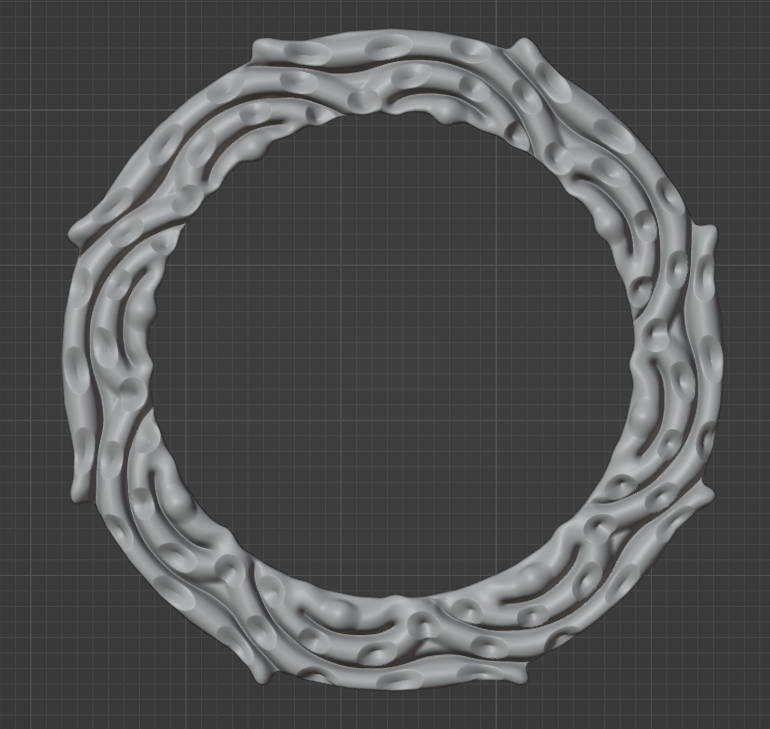 Chaos bit #40 Jewelry Embellishment 3D Printable STL