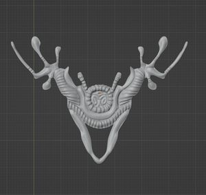 Chaos bit #4 Jewelry Embellishment 3D Printable STL