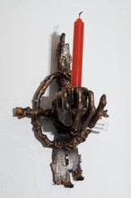 Load image into Gallery viewer, Copper Monkey Paw Candle Holder Wall Hang