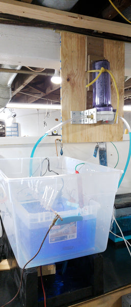 Building A Electroforming Tank With A Built In Carbon Filter Pump 3D printable STL file for jewelry making and electroforming projects