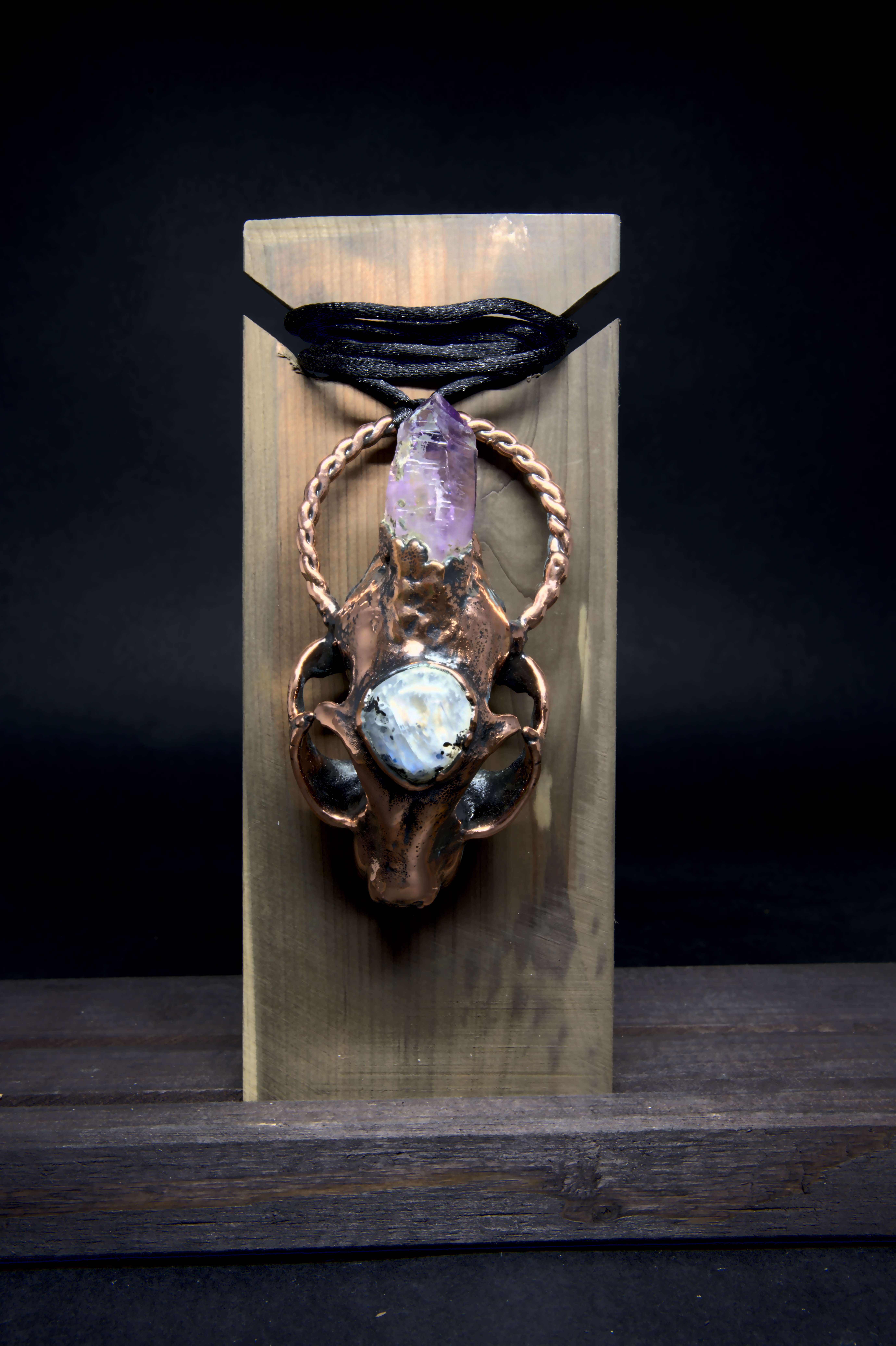 Lunar Cat's Violet Crown
