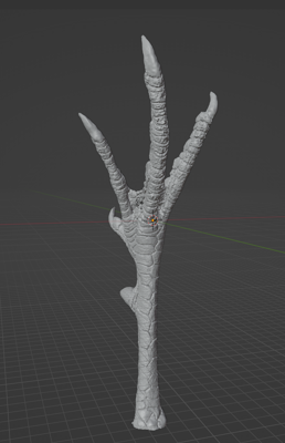 Chicken Foot (STL) Commercial License