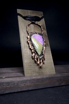 Enchanted Forest Teardrop Pendant