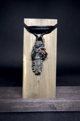 Midnight Crystal Storm Amulet